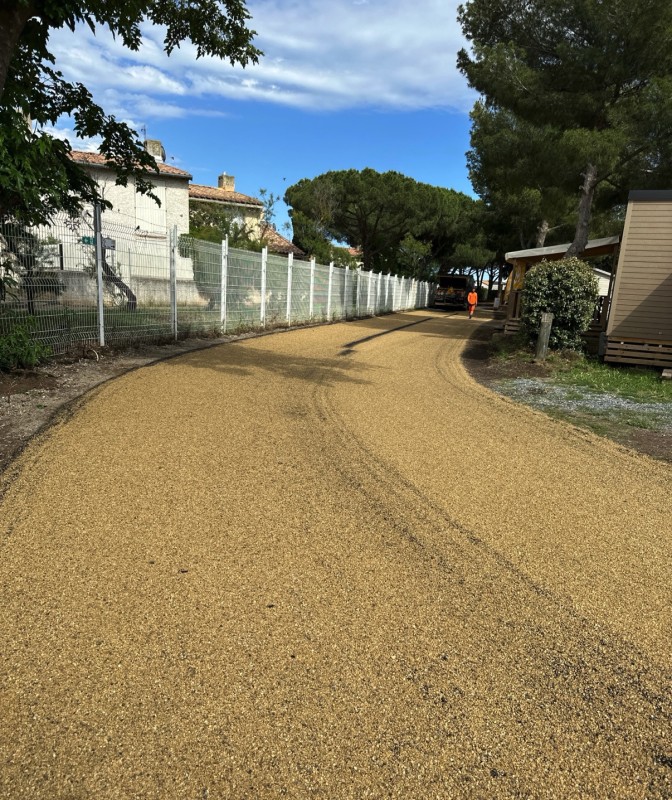 pose bicouche ton Pierre au cap D’agde l’Hérault 