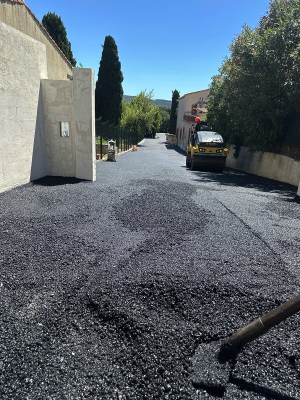pose Enrobé à chaud chez un particulier à poussan 34