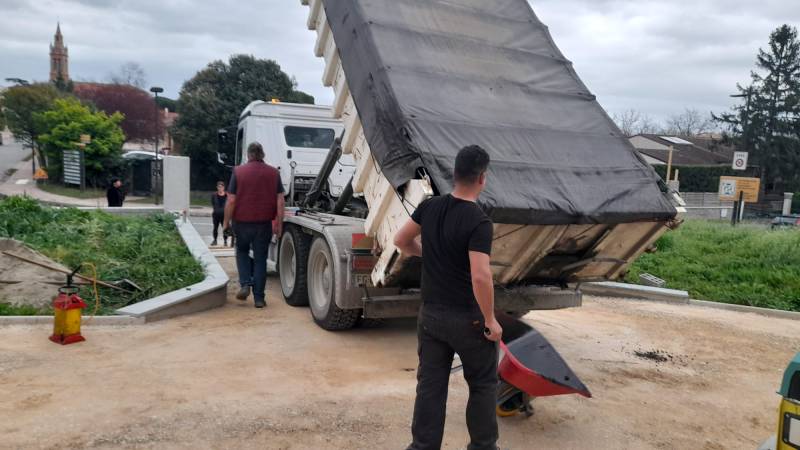Réalisation d'un accès en bicouche pour un lotissement à Montpellier