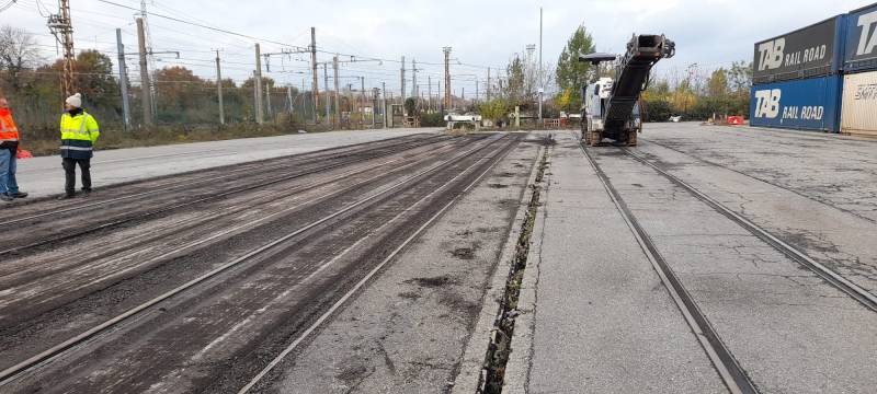 Travaux de voirie avec application de bitume à Montpellier