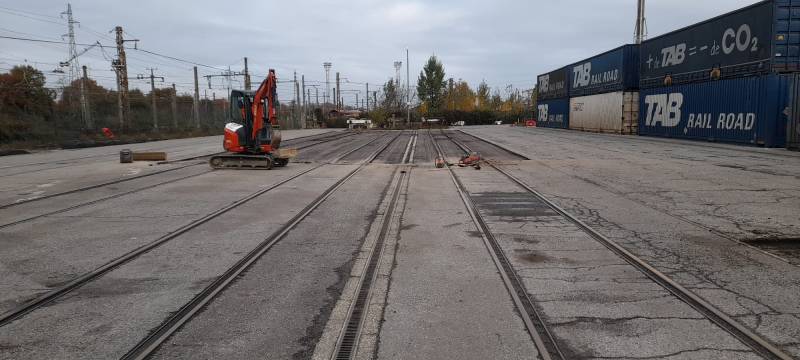 Travaux de voirie avec application de bitume à Montpellier