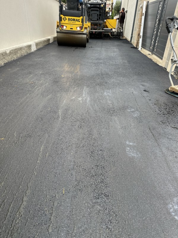 pose enrobé à chaud chez un particulier PORTET SUR GARONNE 